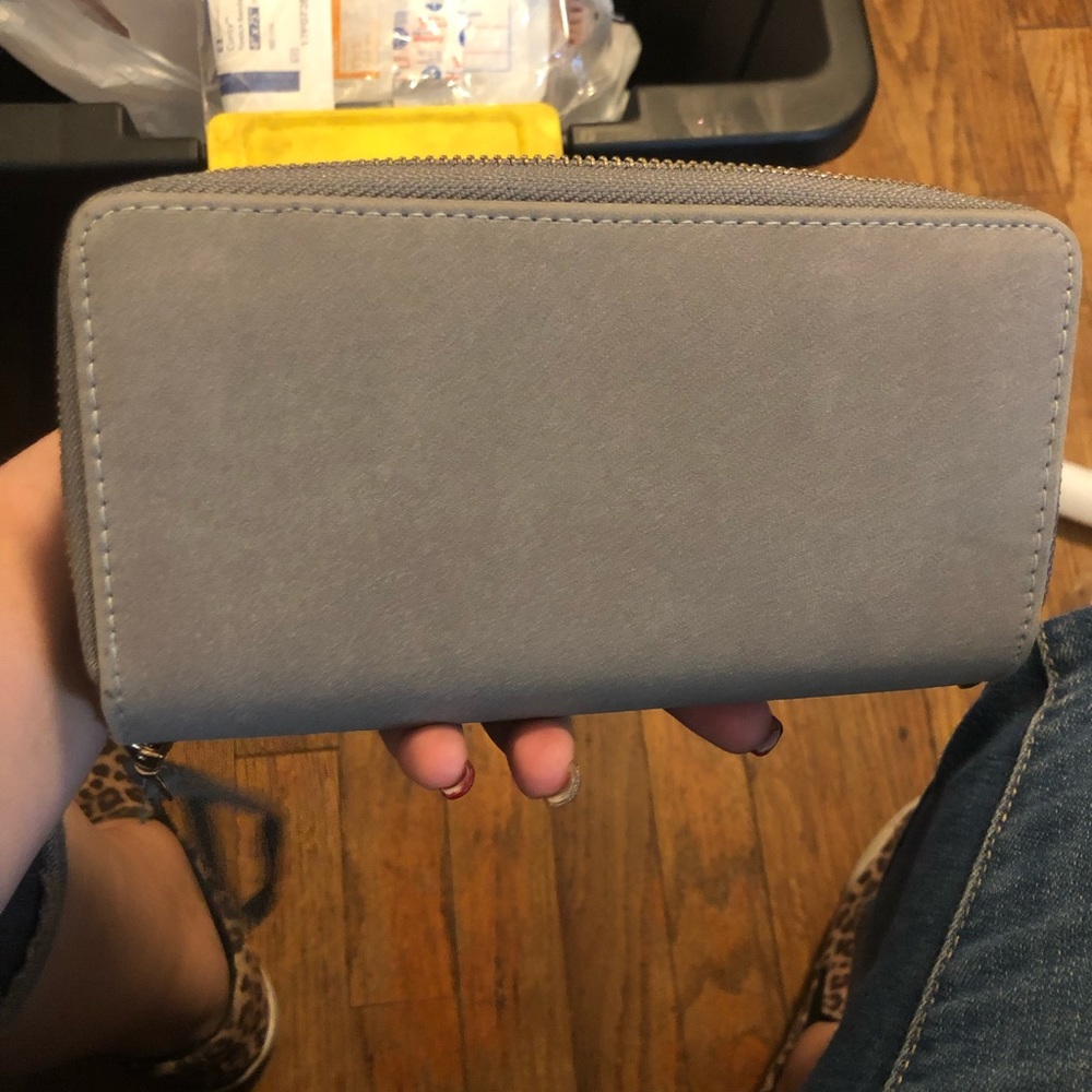 Gray wallet